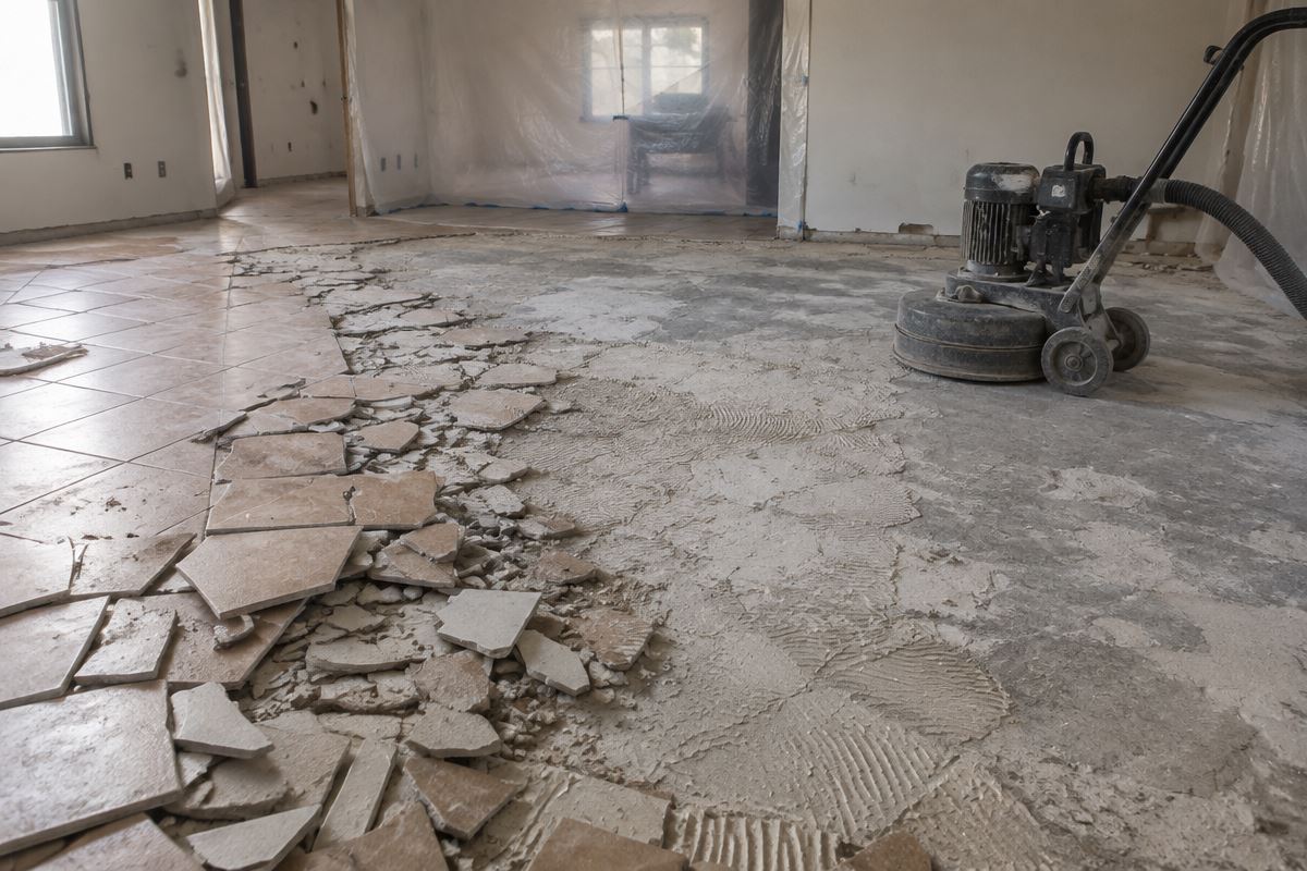 Subfloor Removal & Preparation